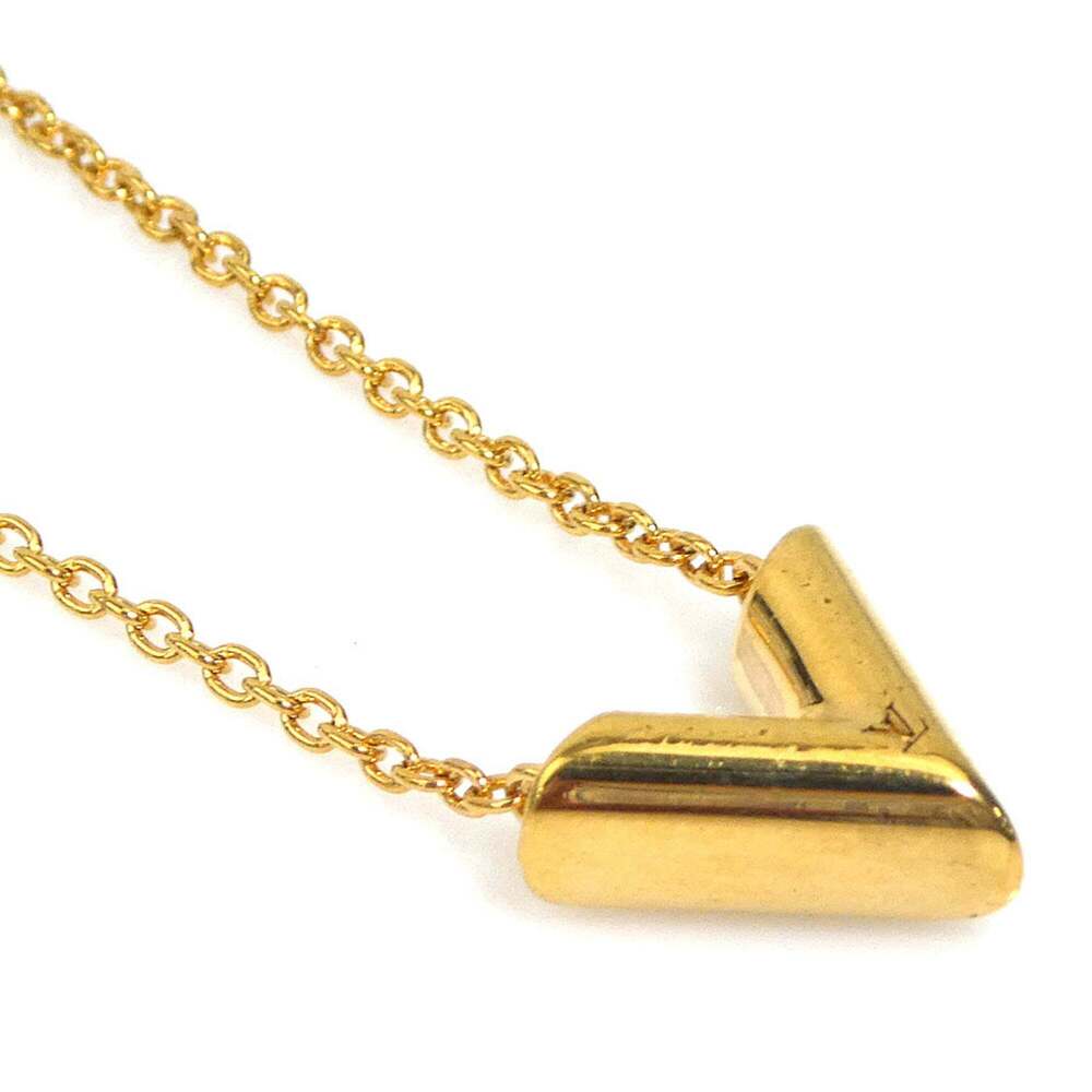 LOUIS VUITTON Gold Necklace - Picture 2 of 11